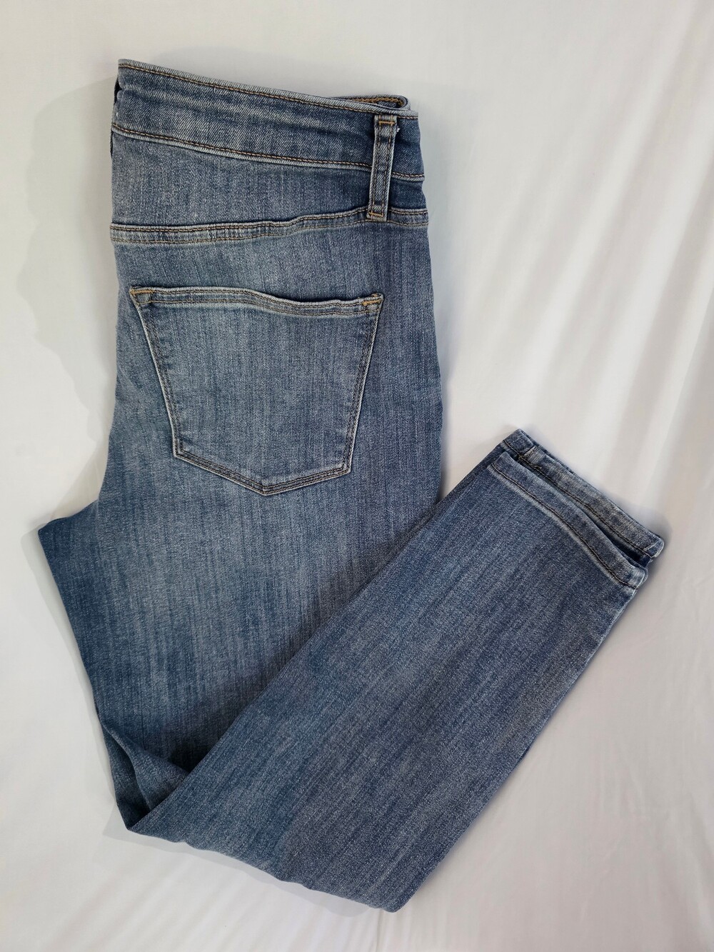 SONOMA High Rise Curvy Skinny Jeans Size 8R Medium Blue Denim
